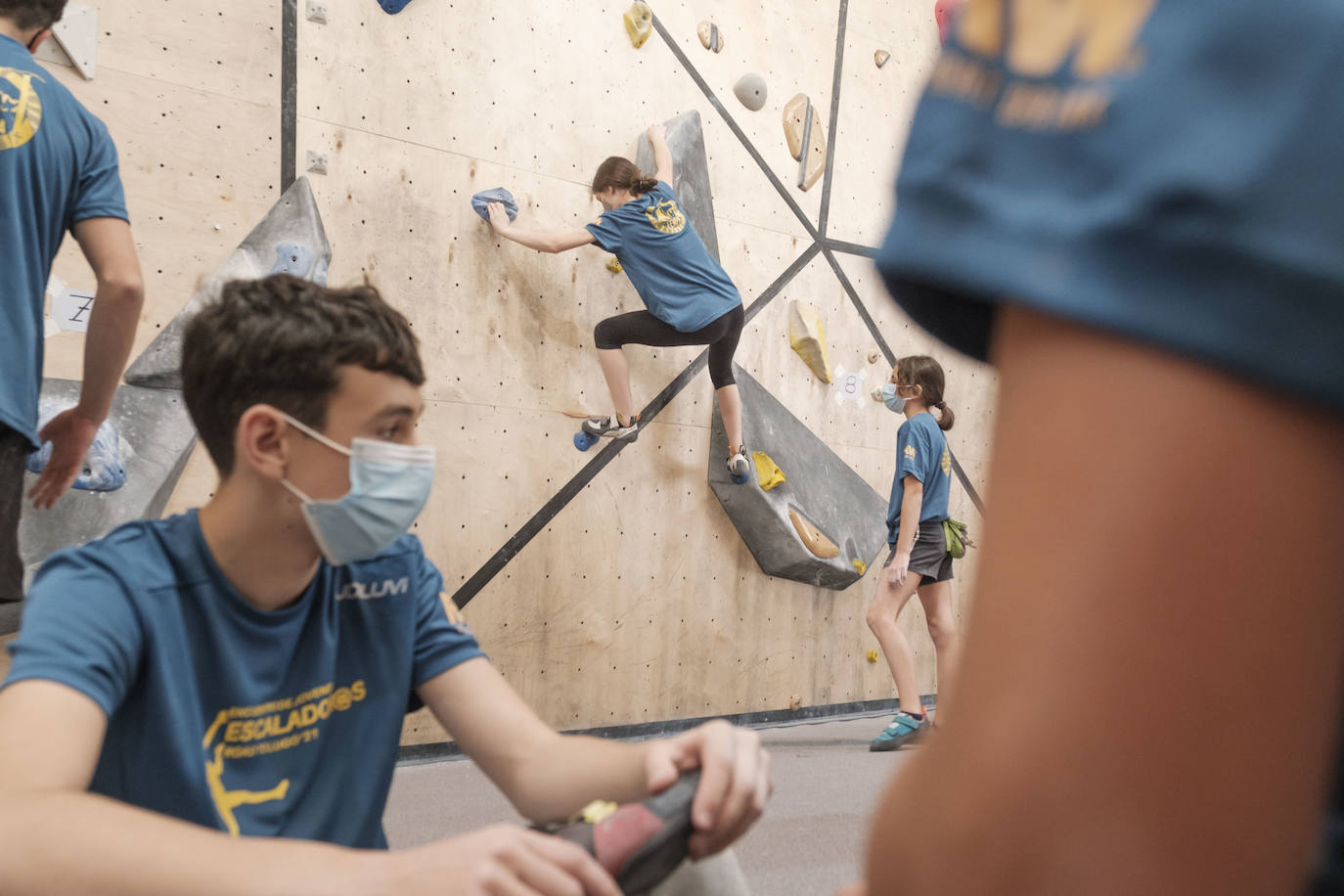 El evento, no competitivo, pretende seleccionar a doce jóvenes, que representarán a la selección asturiana en el Campeonato de España de Selecciones Autonómicas de Escalada en Edad Escolar