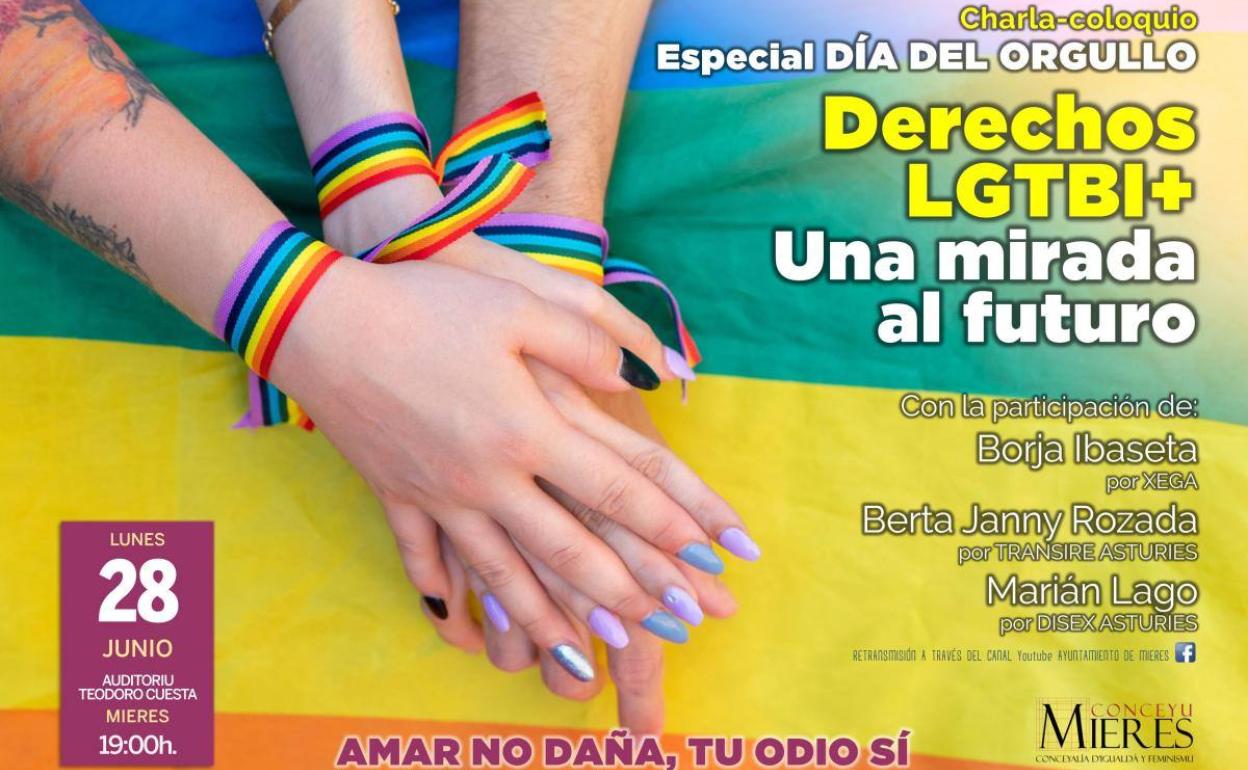 Cartel de la charla-coloquio