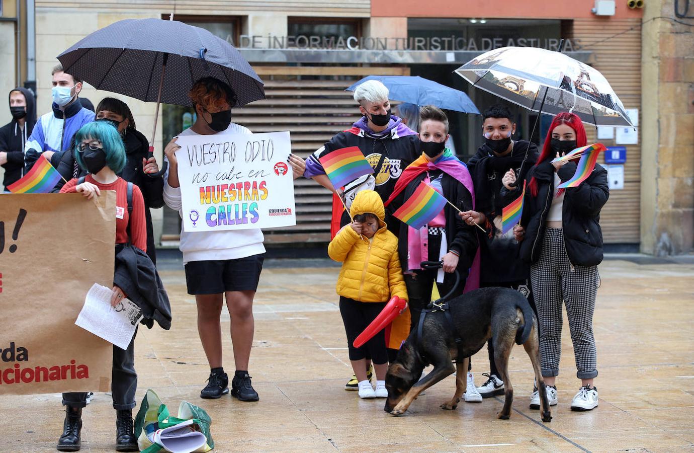 Manifestación del orgullo LGTBI+ en Oviedo