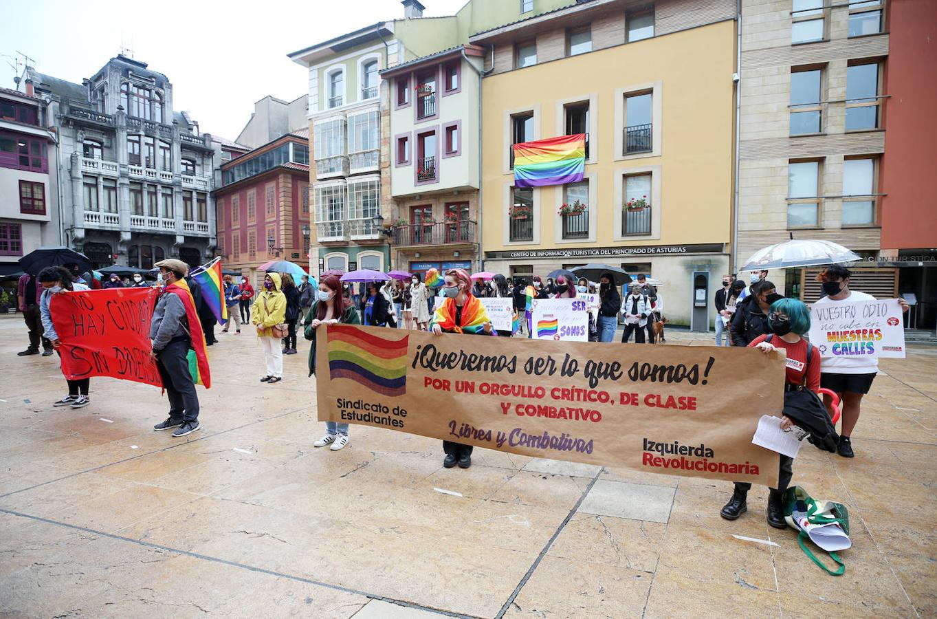 Manifestación del orgullo LGTBI+ en Oviedo