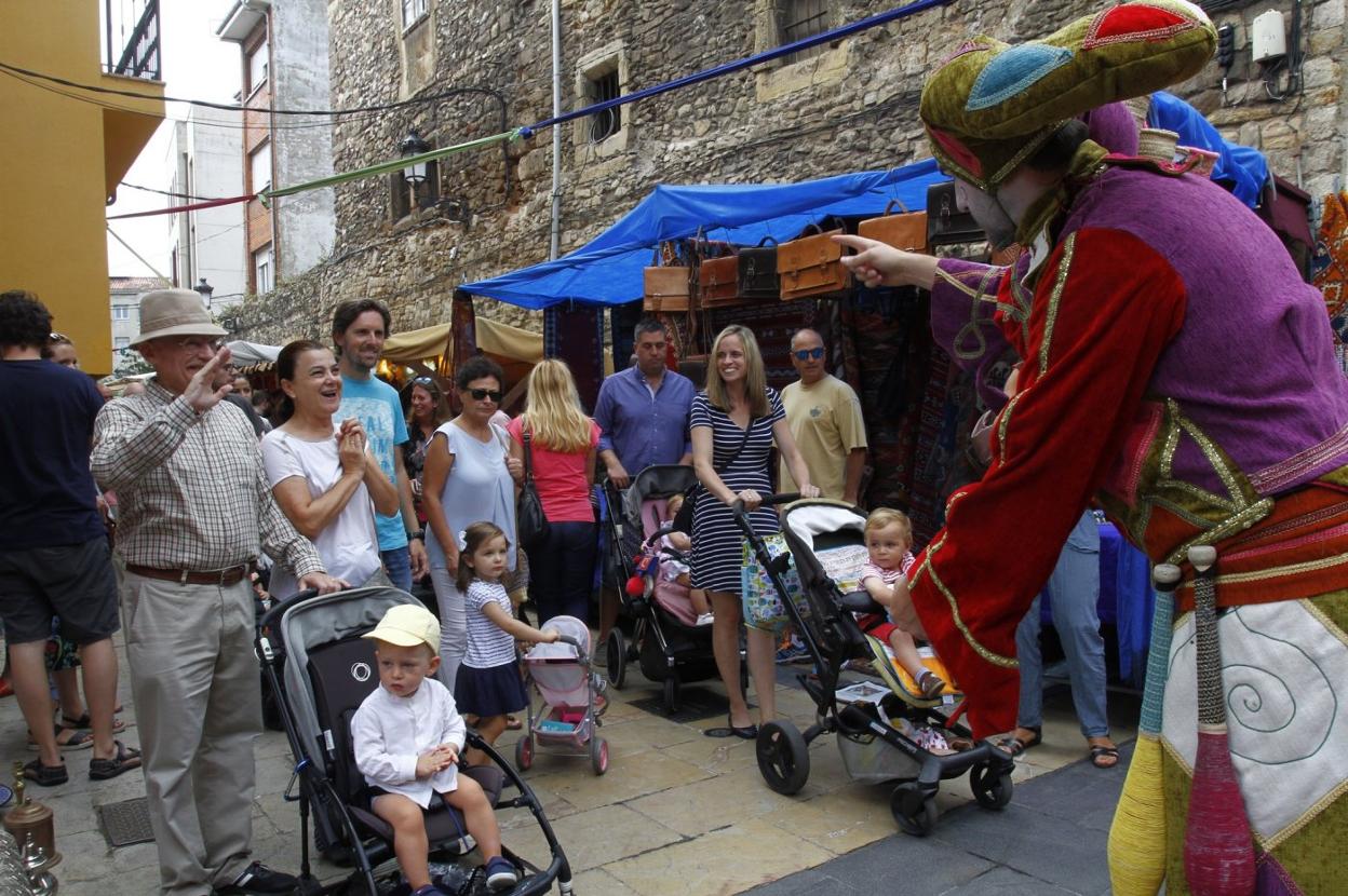 La última edición del mercado medieval, en 2019. 