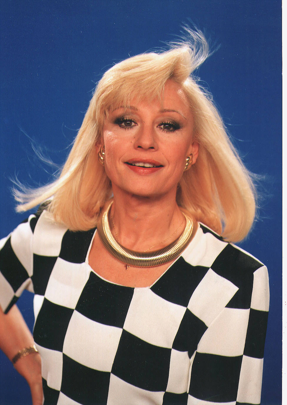 1992. Foto promocional Raffaella Carrà