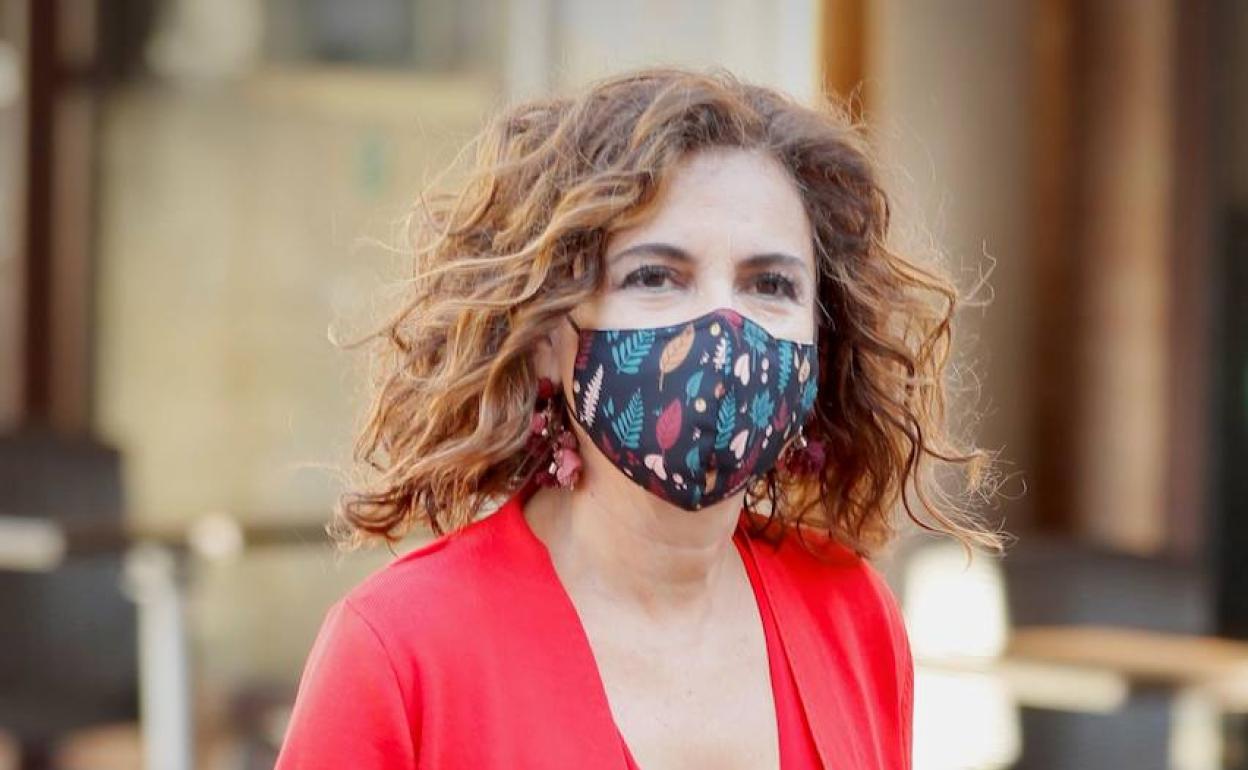 La portavoz del Gobierno, María Jesús Montero