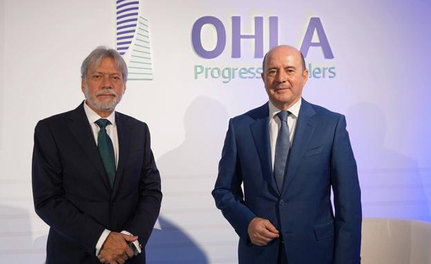 Luis Amodio, presidente de OHLA y José Antonio Fernández Gallar, CEO de la compañía