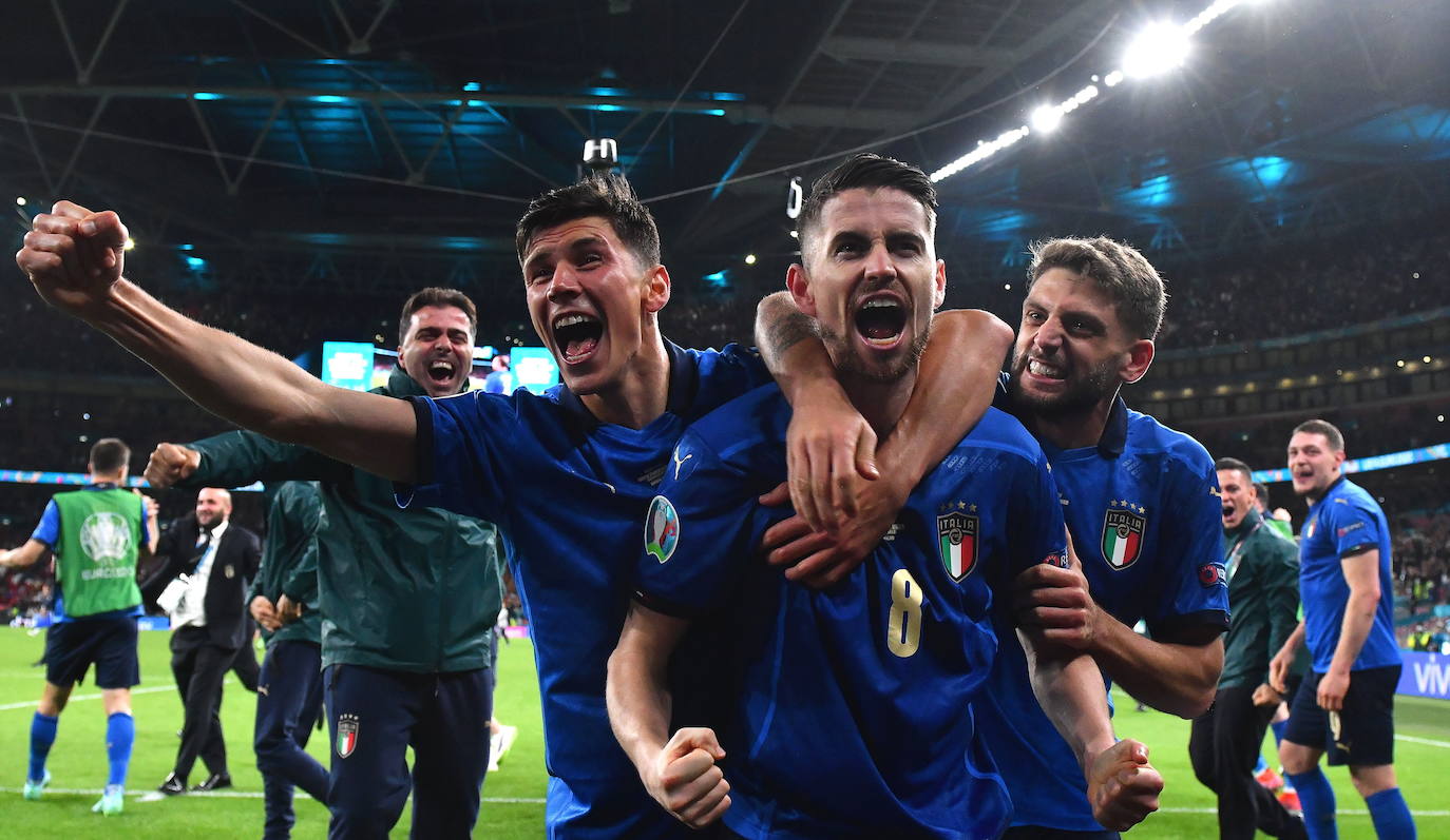 Fotos: Italia-España, en imágenes