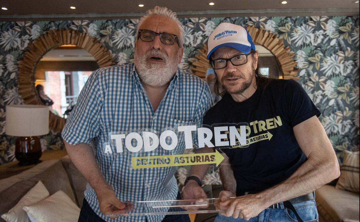 Santia Segura y Leo Harlem durante el preestreno de la película en Asturias.