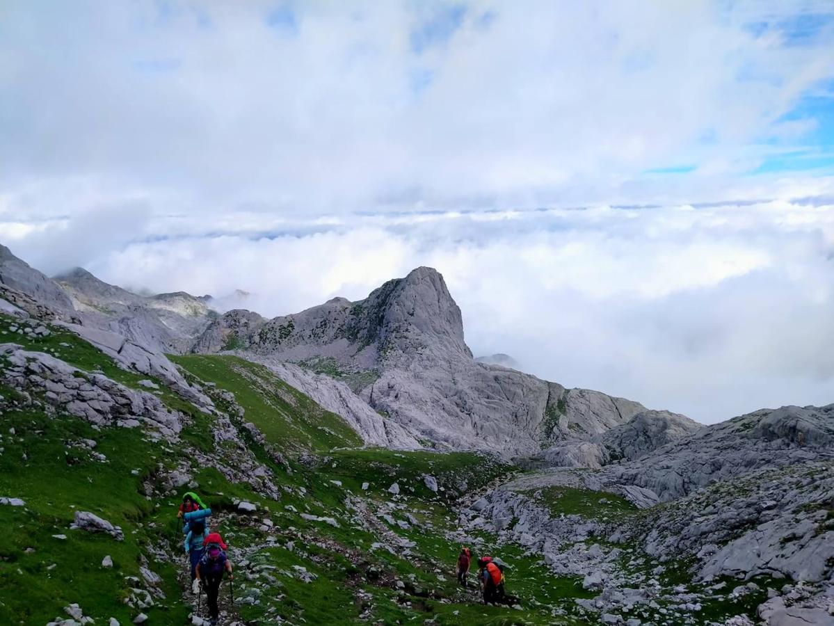 Subida desde Vegarredonda.