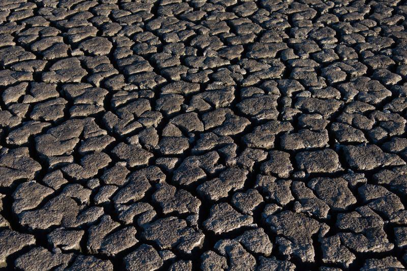 Así se encuentra actualmente el lago Washoe, en el estado de Nevada