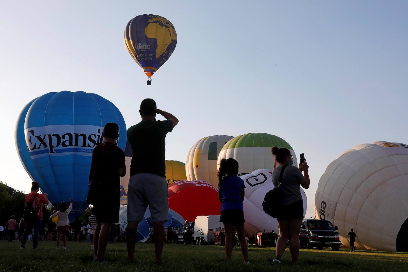El «European Balloon Festival», celebro su 25ª edición este mes de julio en Igualada (Barcelona). La concentración de globos aerostáticos más importante de España y del sur de Europa