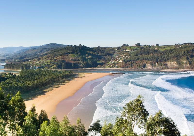 Playa de Cambaredo, El Franco