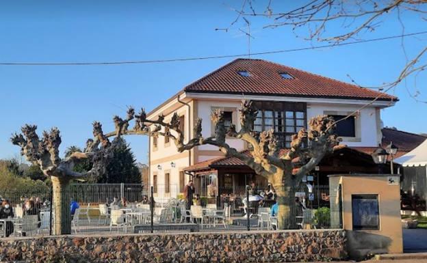 Terraza de Casa Suncia en Gijón