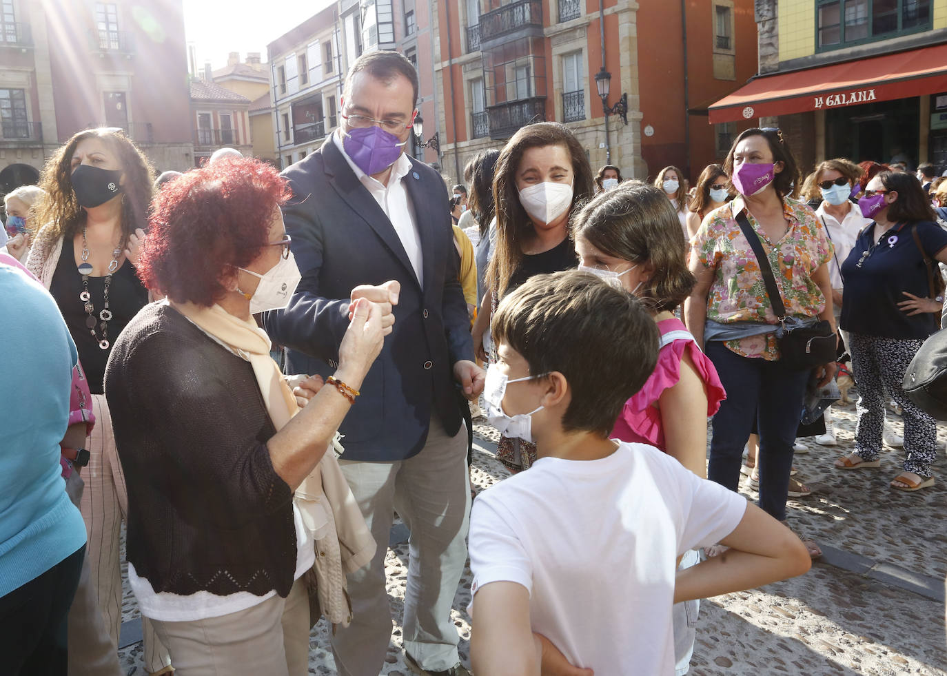 Condena unánime en Gijón a las agresiones sexuales: «No es no y lo demás es violación»