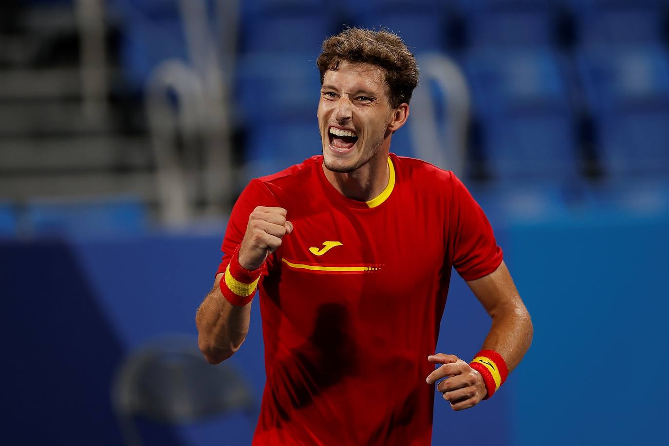 El tenista gijonés se ha clasificado para las semifinales de los Juegos Olimpicos de Tokio tras batir en dos sets al ruso Daniil Medvédev. Carreño venció por 6-2 y 7-6 (7-5) y se medirá en semifinales al Khachanov. 