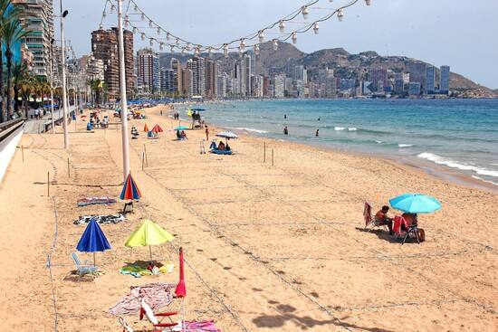 Playa de Poniente, Benidorm