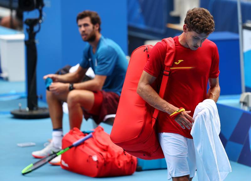 El tenista asturiano pierde ante el ruso Khachanov (6-3 y 6-3).