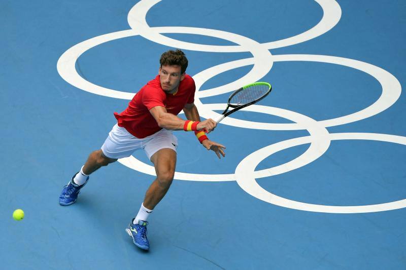 El tenista asturiano pierde ante el ruso Khachanov (6-3 y 6-3).