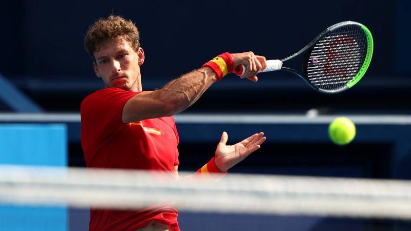 El tenista asturiano pierde ante el ruso Khachanov (6-3 y 6-3).