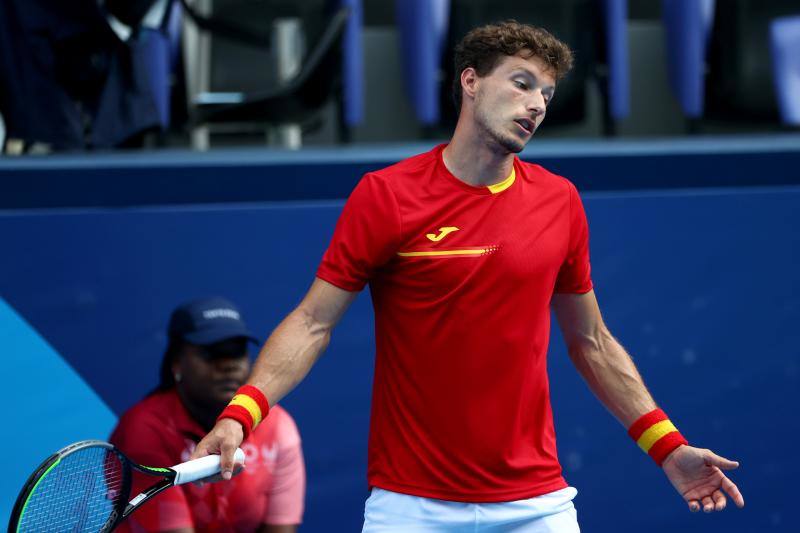 El tenista asturiano pierde ante el ruso Khachanov (6-3 y 6-3).