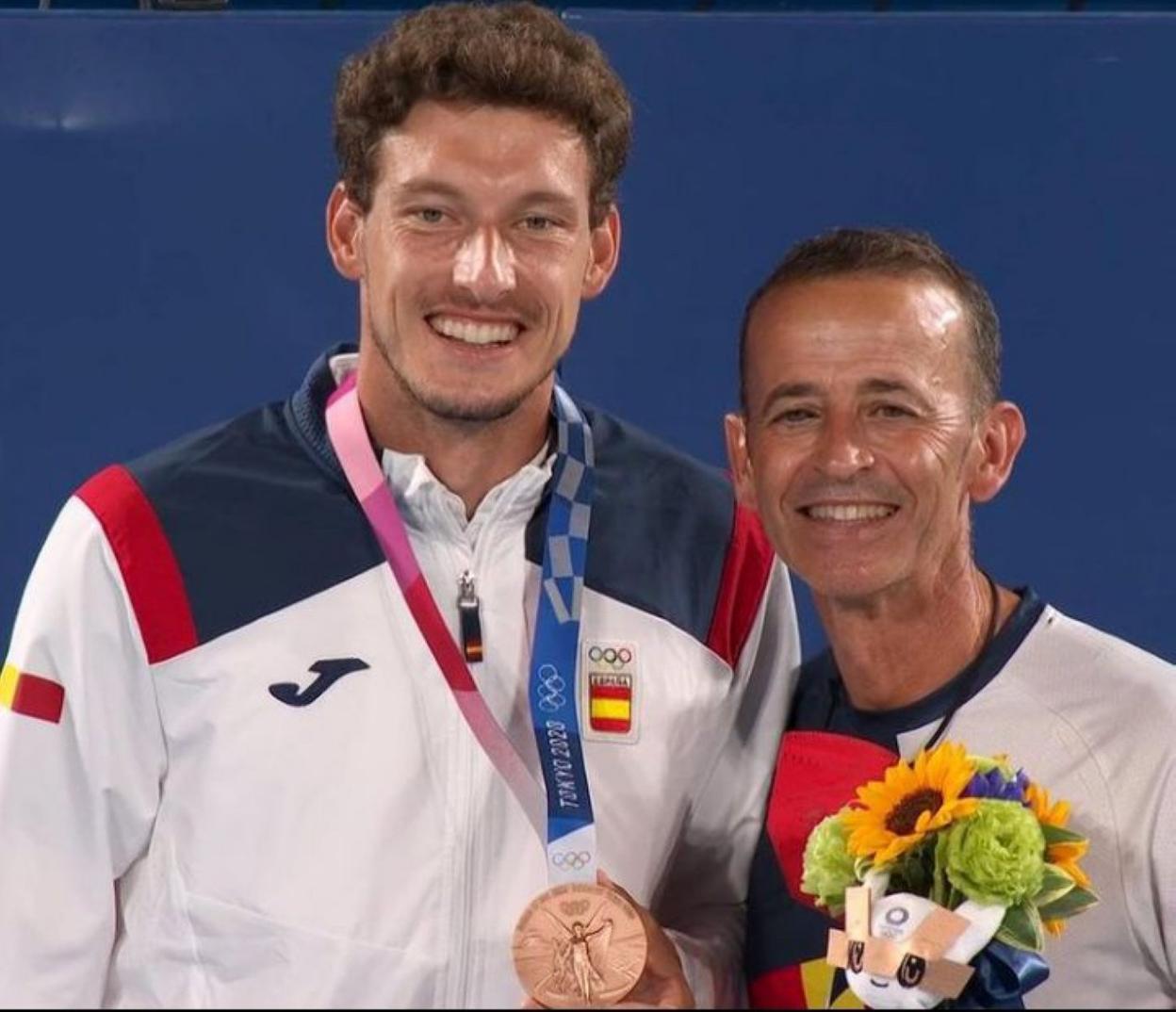 Samuel López: «Pablo dio una clase maestra a Djokovic»