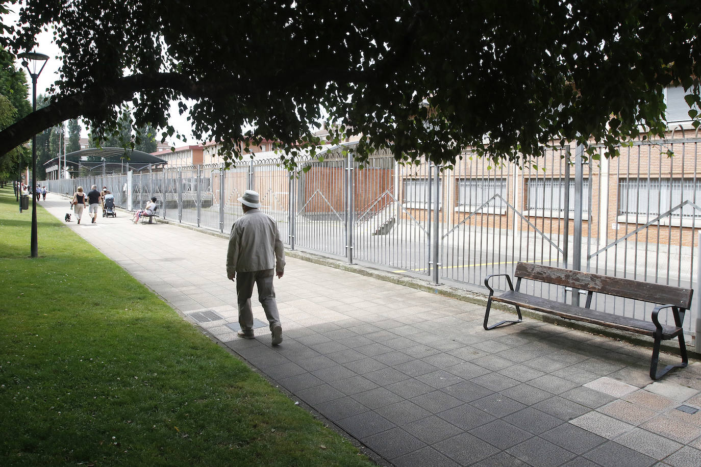 Zona de El Llano donde se produjo la agresión
