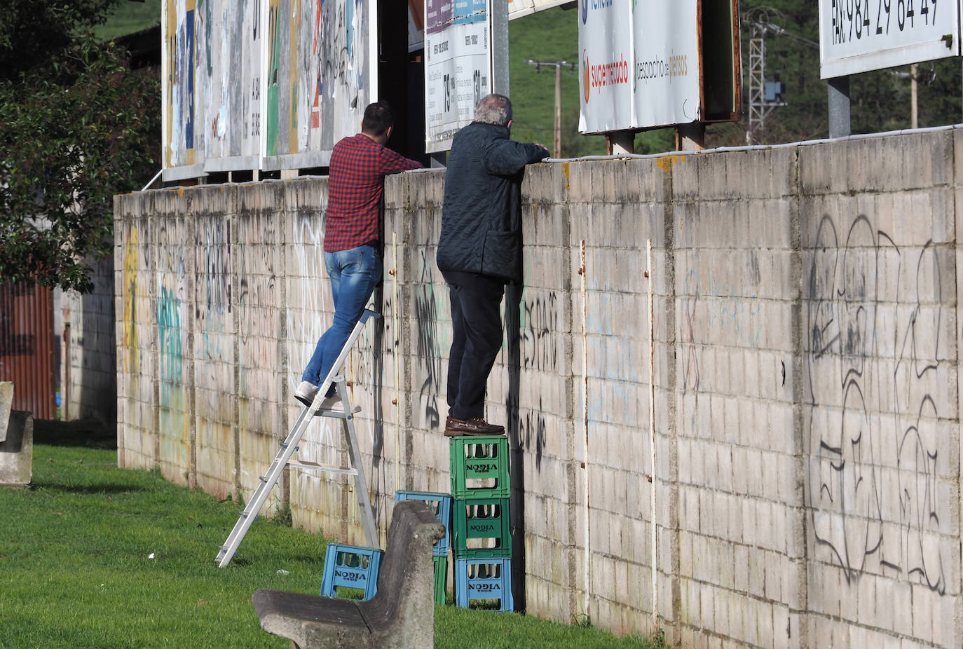 Partido Lealtad-Oviedo B en Villaviciosa.