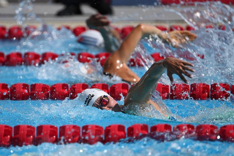 Fotos: El espectáculo de los Juegos en el agua