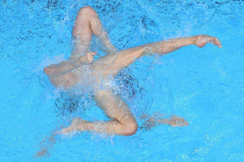 Fotos: El espectáculo de los Juegos en el agua