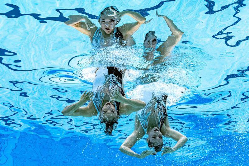 Fotos: El espectáculo de los Juegos en el agua