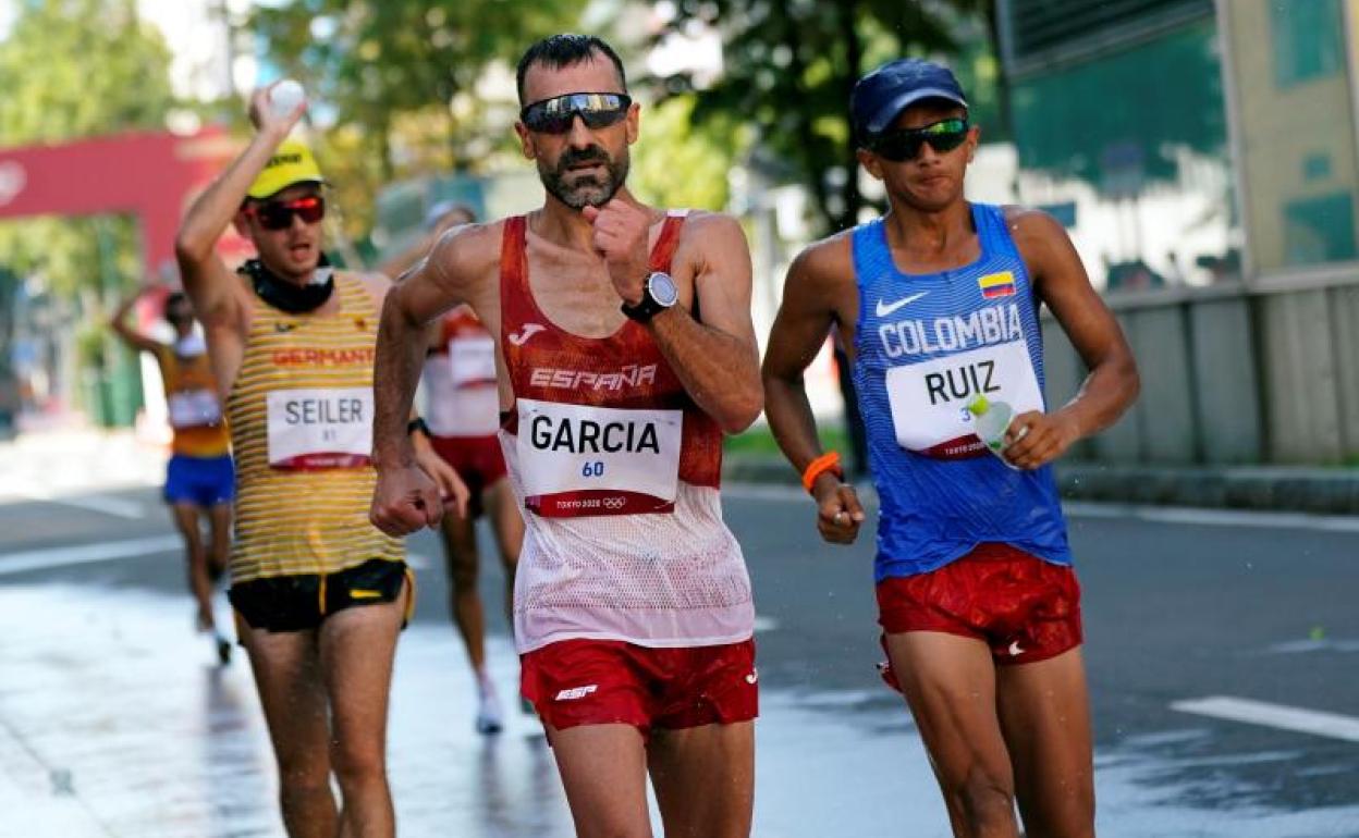 García Bragado durante su participación.