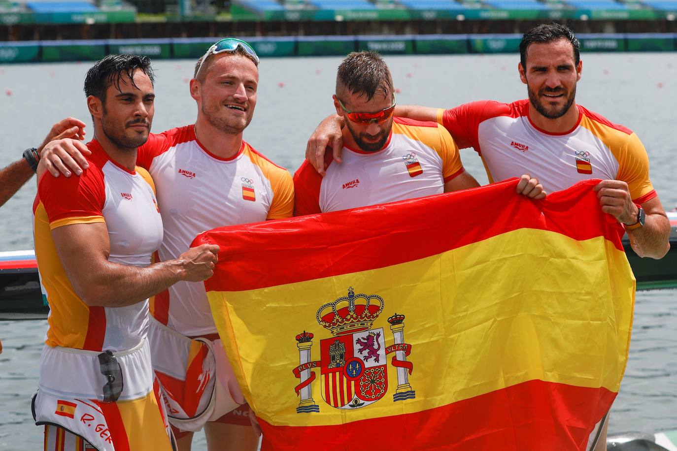 Fotos: Saúl Craviotto y el K4 español, medalla de plata en Tokyo 2020