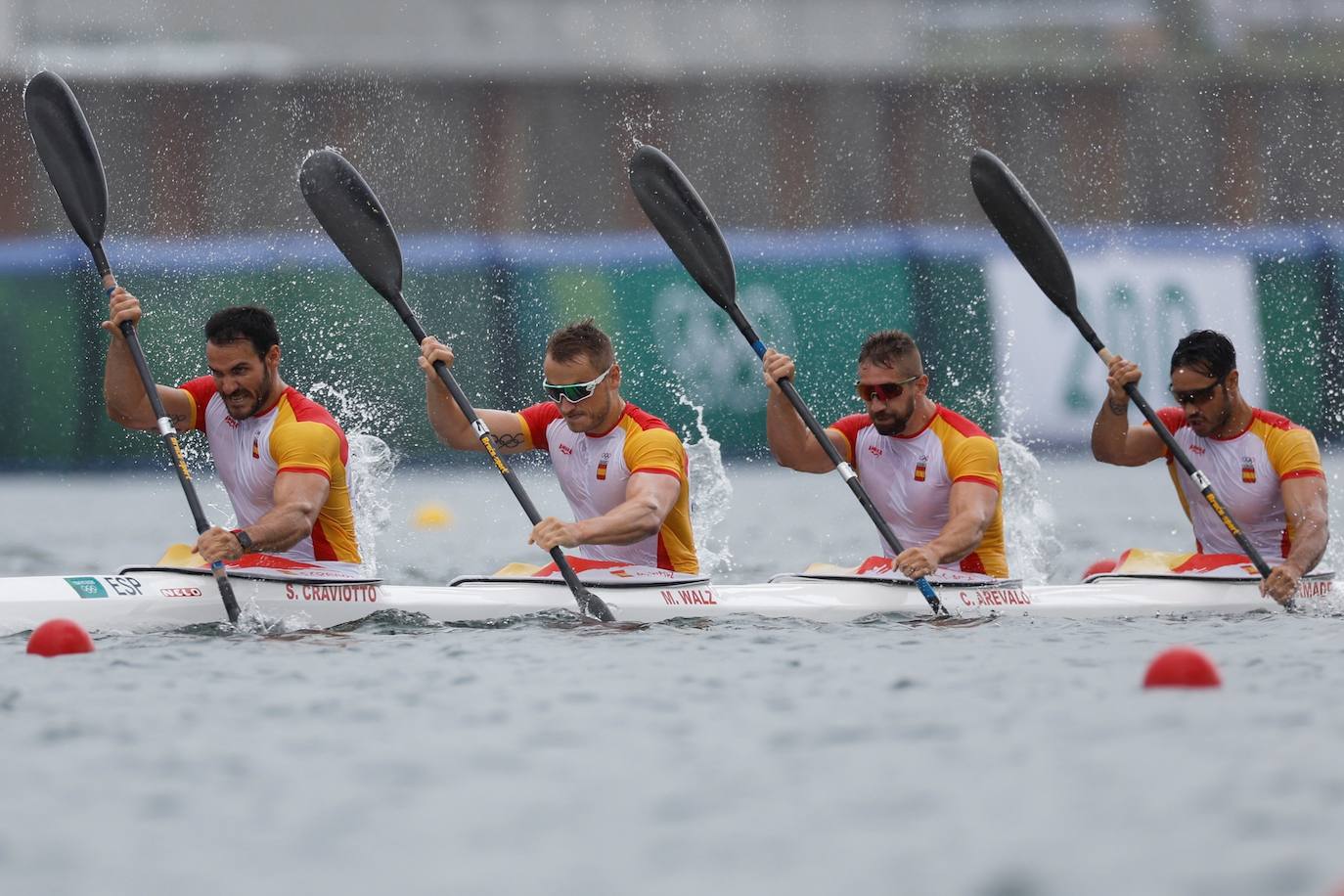 Fotos: Saúl Craviotto y el K4 español, medalla de plata en Tokyo 2020