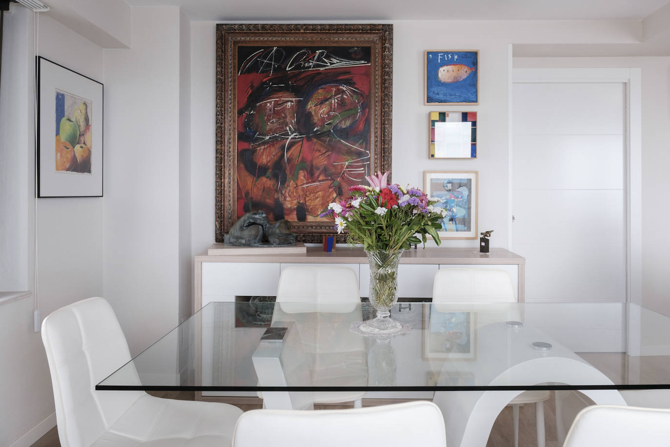 En el Náutico. La altura de la vivienda permite disfrutar de una panorámica de Gijón y sus alrededores