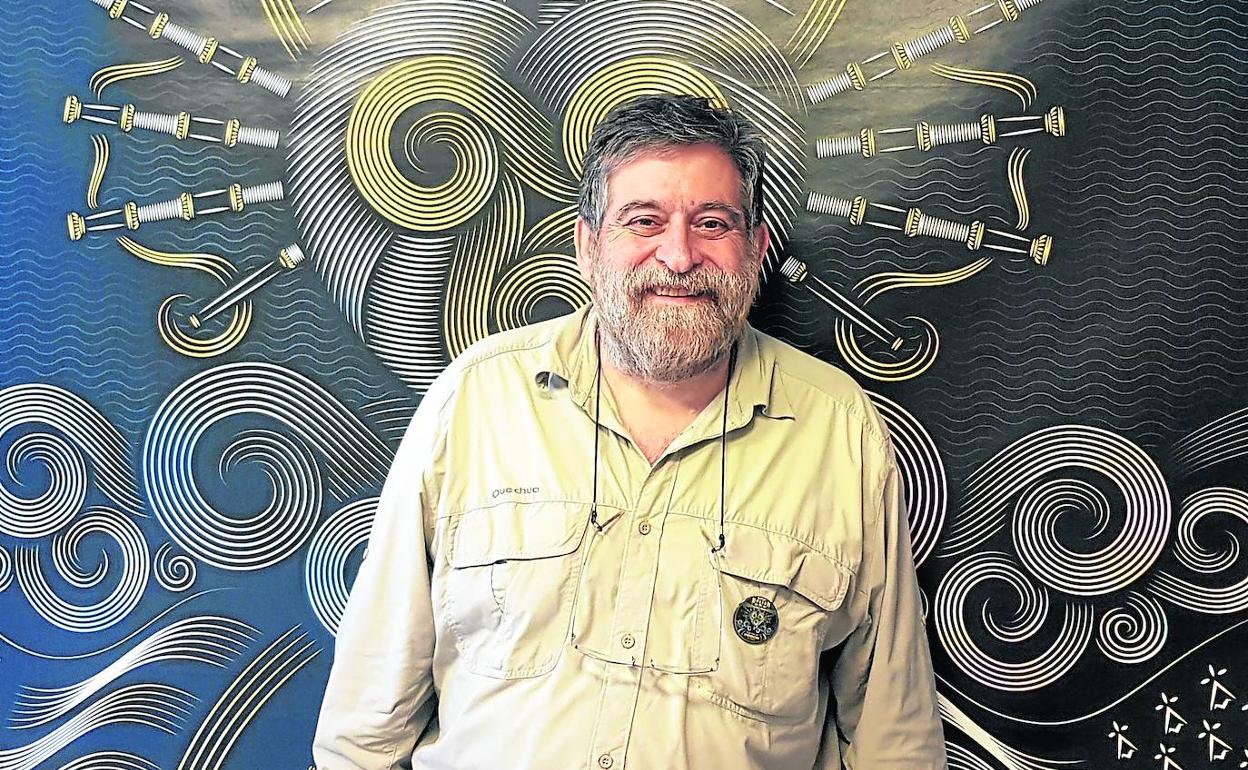 Lisardo Lombardía, en Lorient, epicentro de las «naciones celtas».