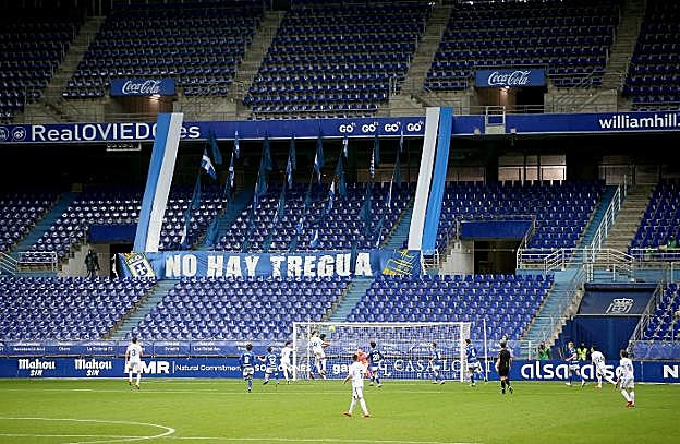 El Oviedo espera que puedan acceder más de 10.000 espectadores al encuentro ante el Lugo