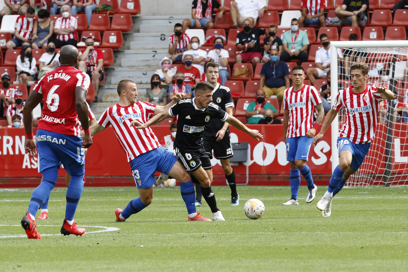 Fotos: Las mejores imágenes del Sporting - Burgos