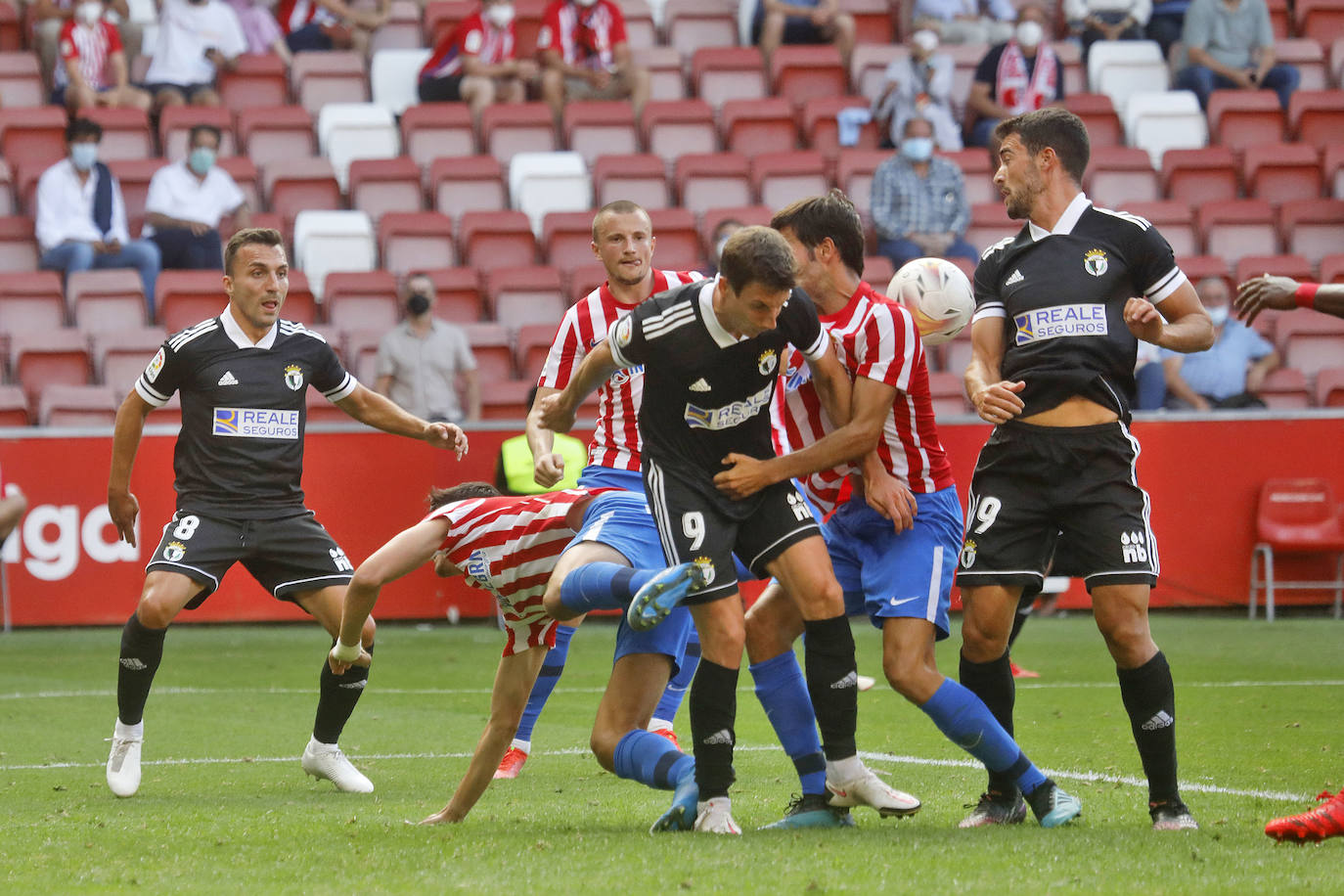 Fotos: Las mejores imágenes del Sporting - Burgos