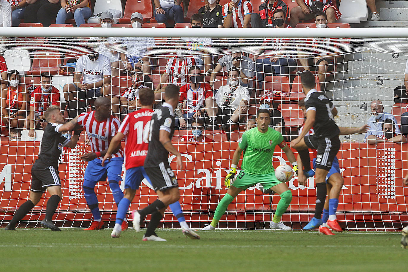 Fotos: Las mejores imágenes del Sporting - Burgos