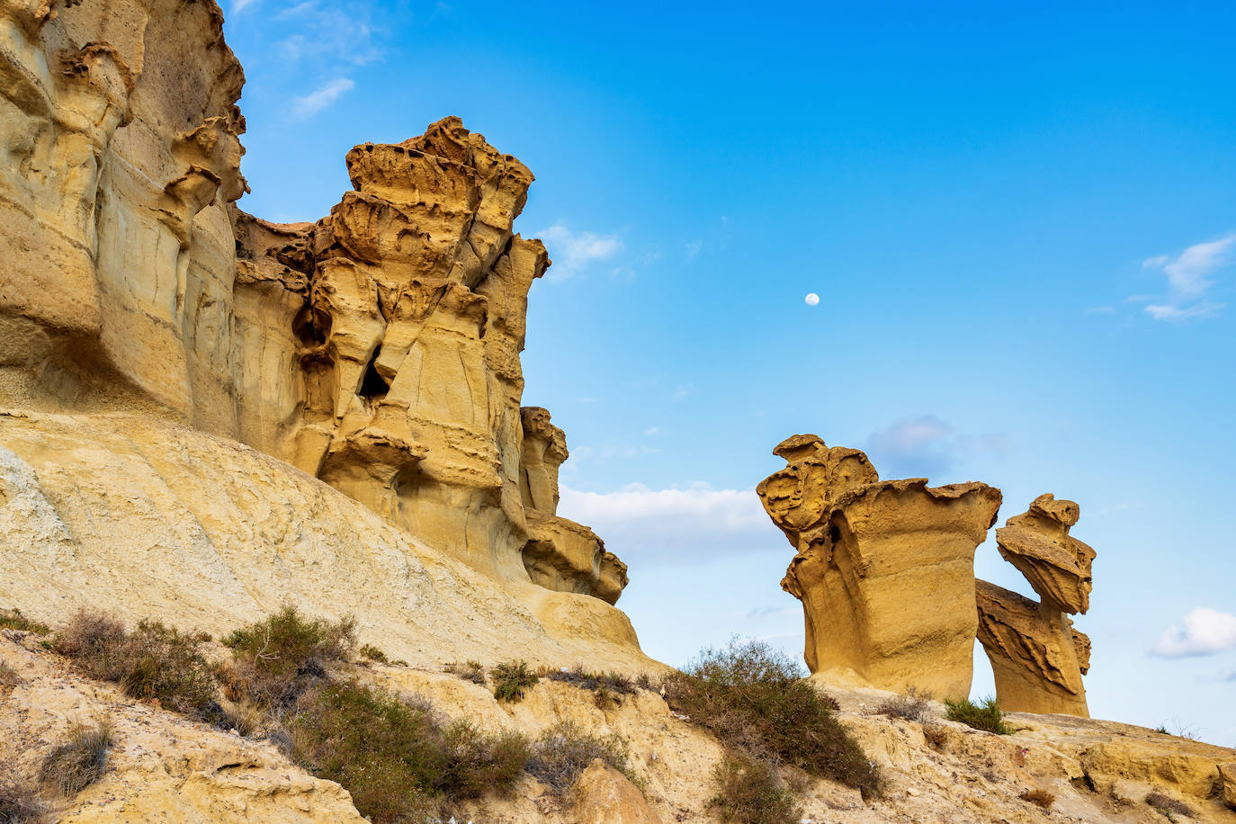 5. Las Gredas de Bolnuevo, Murcia.