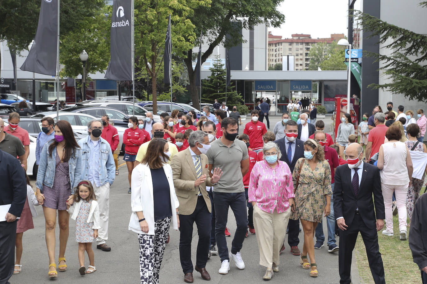 Saúl Craviotto en la Feria Internacional de Muestras de Asturias