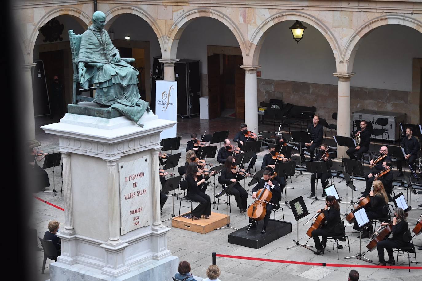 Imagen de uno de los conciertos celebrados en el Edificio Histórico de la Universidad. 