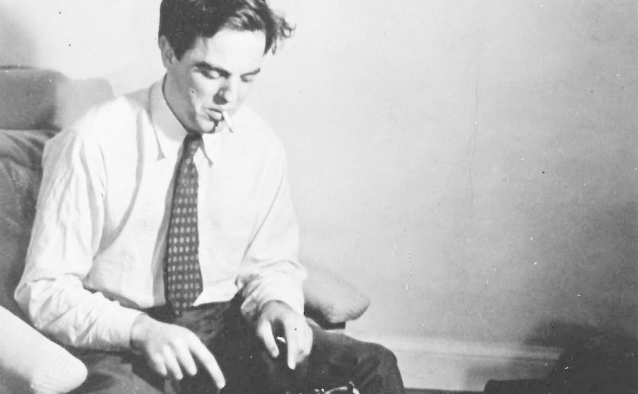 Alan Lomax, en la década de los cuarenta.