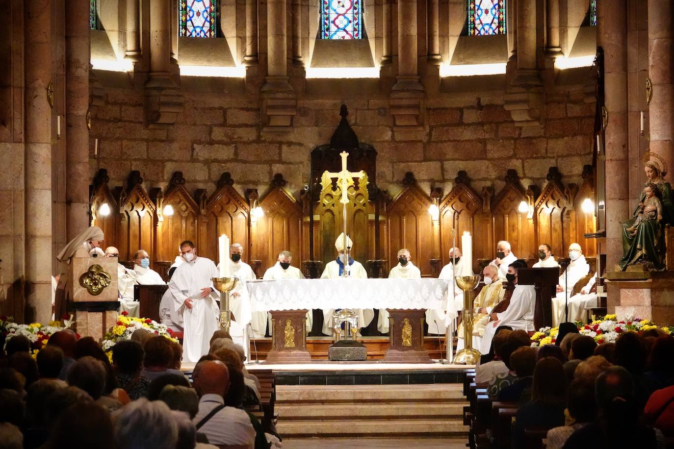 Fotos: Comienza la novena de la Santina en la Basílica de Covadonga