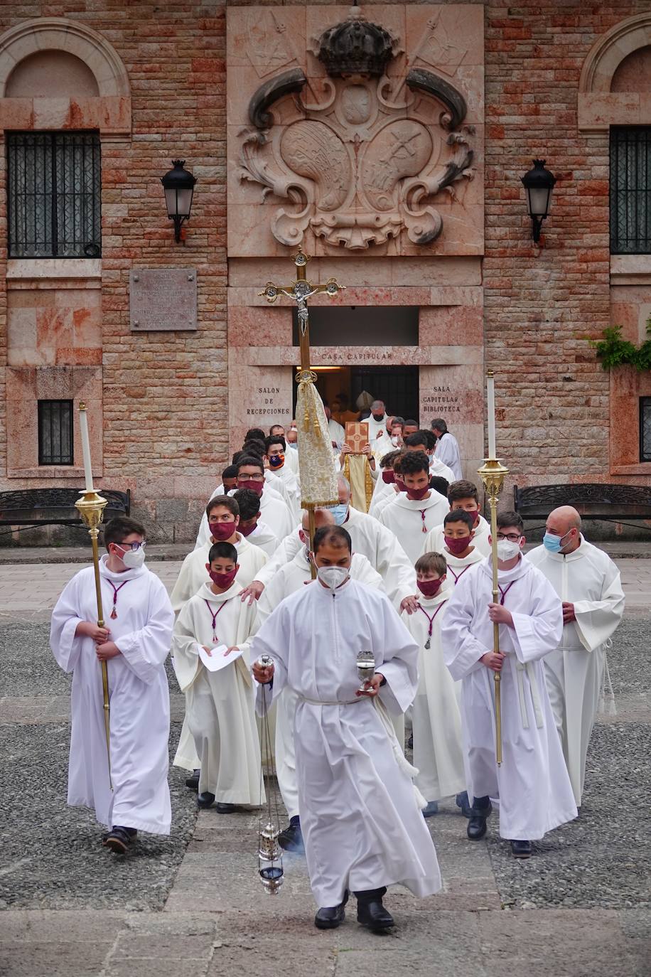 Fotos: Comienza la novena de la Santina en la Basílica de Covadonga