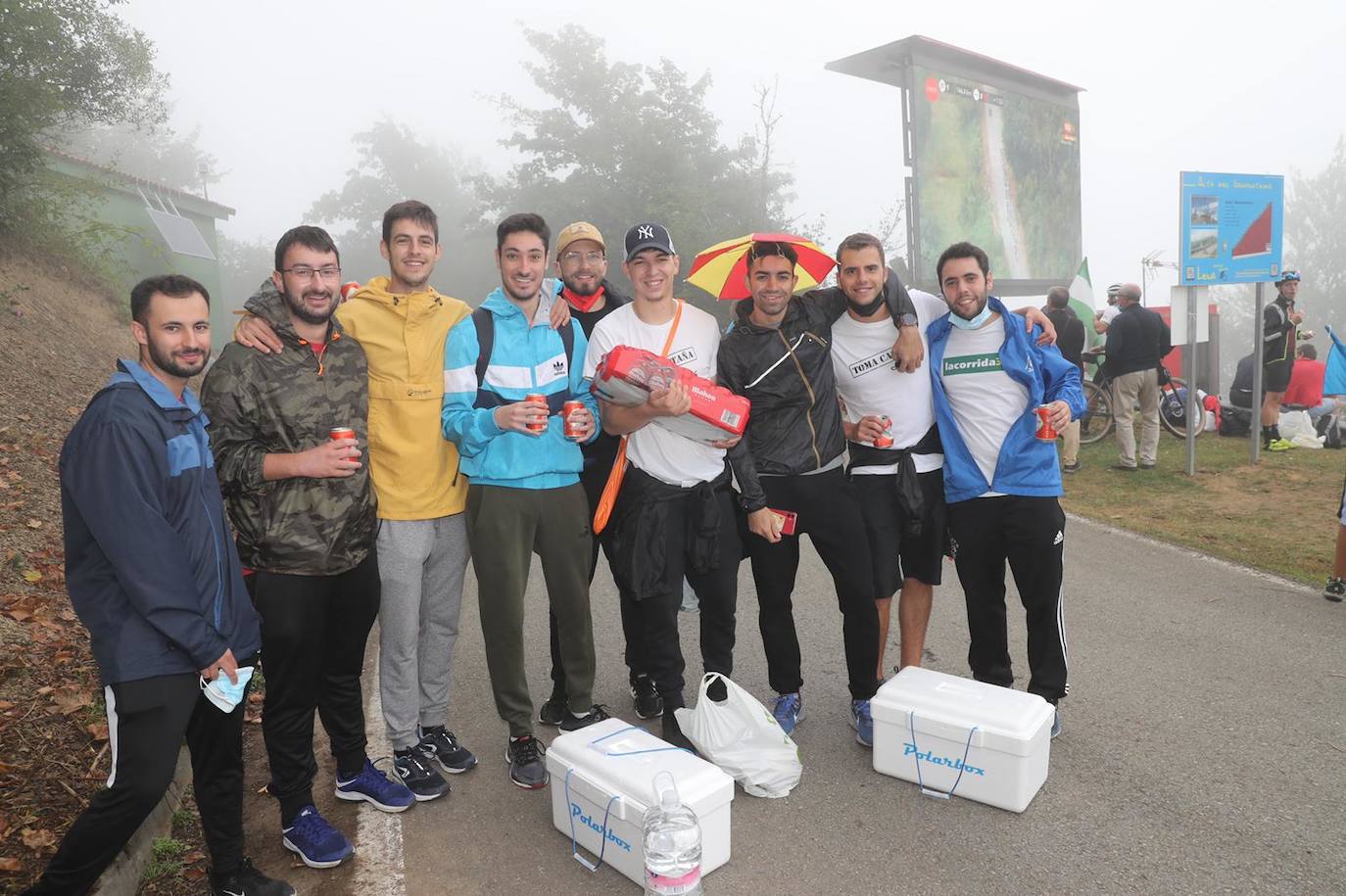 Fotos: El Gamoniteiro, «traca final» de la Vuelta en Asturias