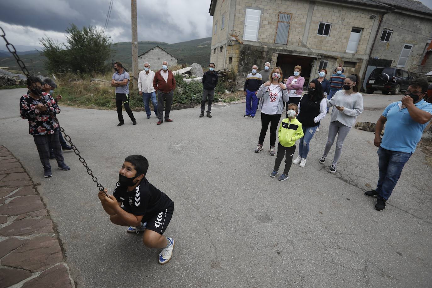 Fotos: La alegría de los vecinos de Santa María del Puerto