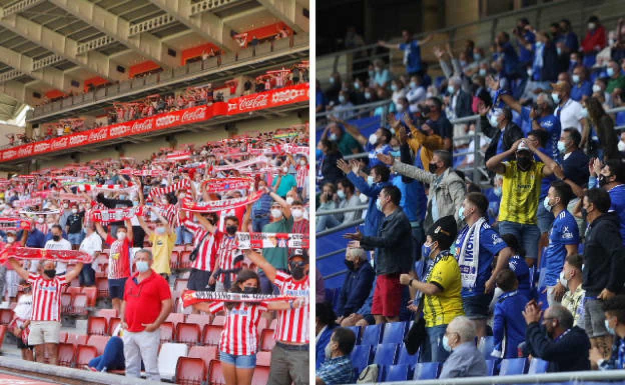 Así quedan los aforos deportivos en Asturias