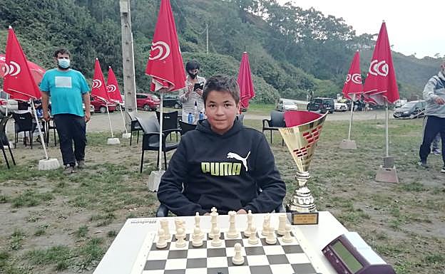 Marcos Gutiérrez, subcampeón de la prueba. 
