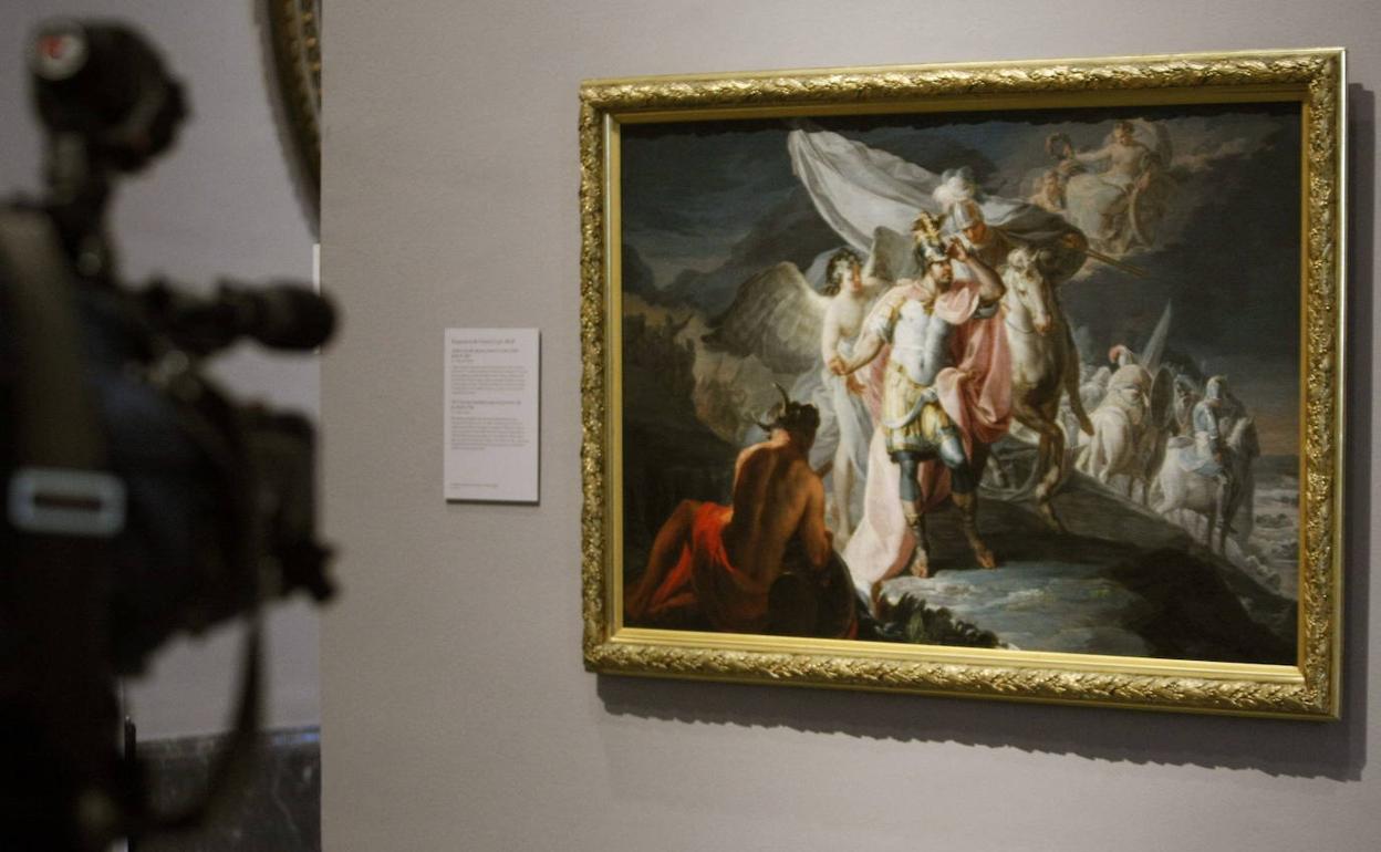 'Aníbal vencedor que por primera vez mira Italia desde Los Alpes', el Goya vendido por la Fundación Selgas.
