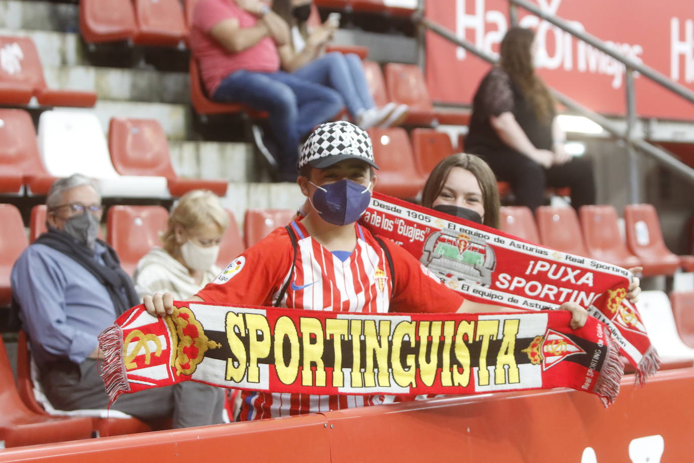 ¿Estuviste en el Sporting - Leganés? ¡Búscate!