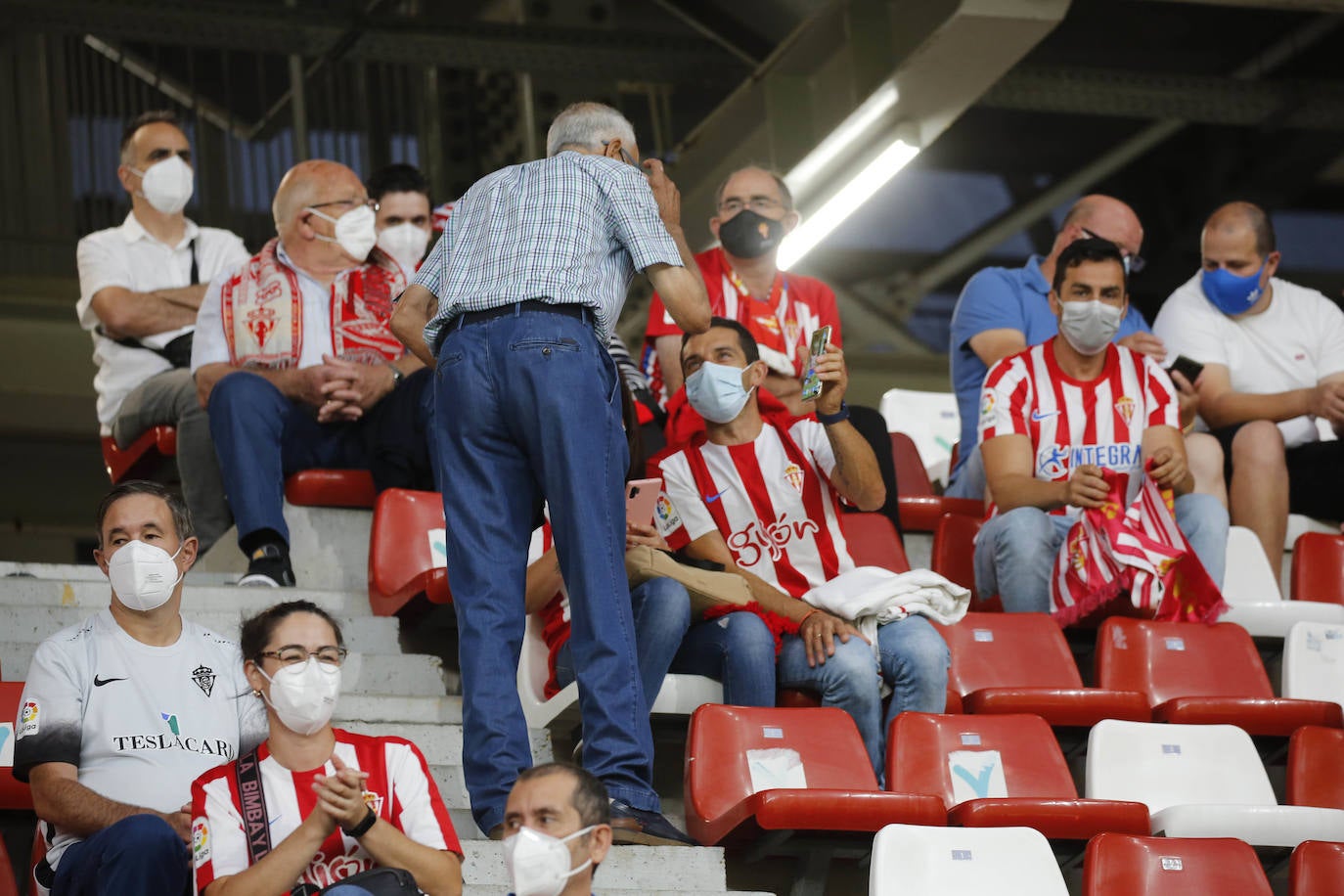 ¿Estuviste en el Sporting - Leganés? ¡Búscate!